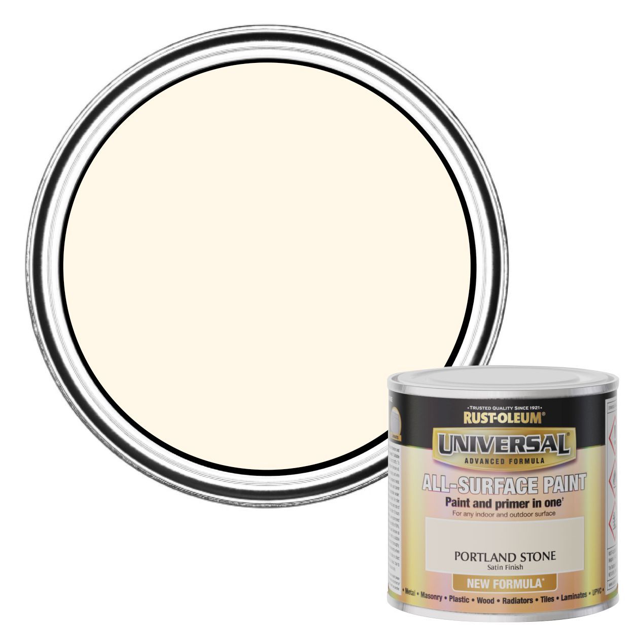 Rust-Oleum Universal Portland Stone Satin 250ml