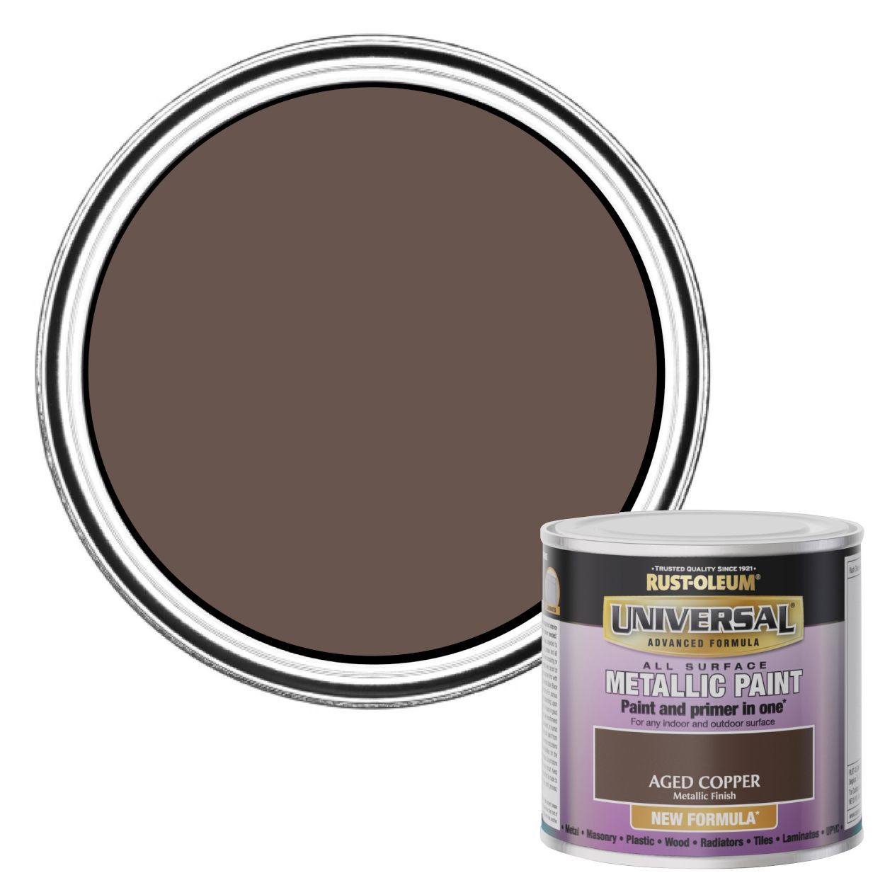 Rust-Oleum Universal Metallic Aged Copper 250ml
