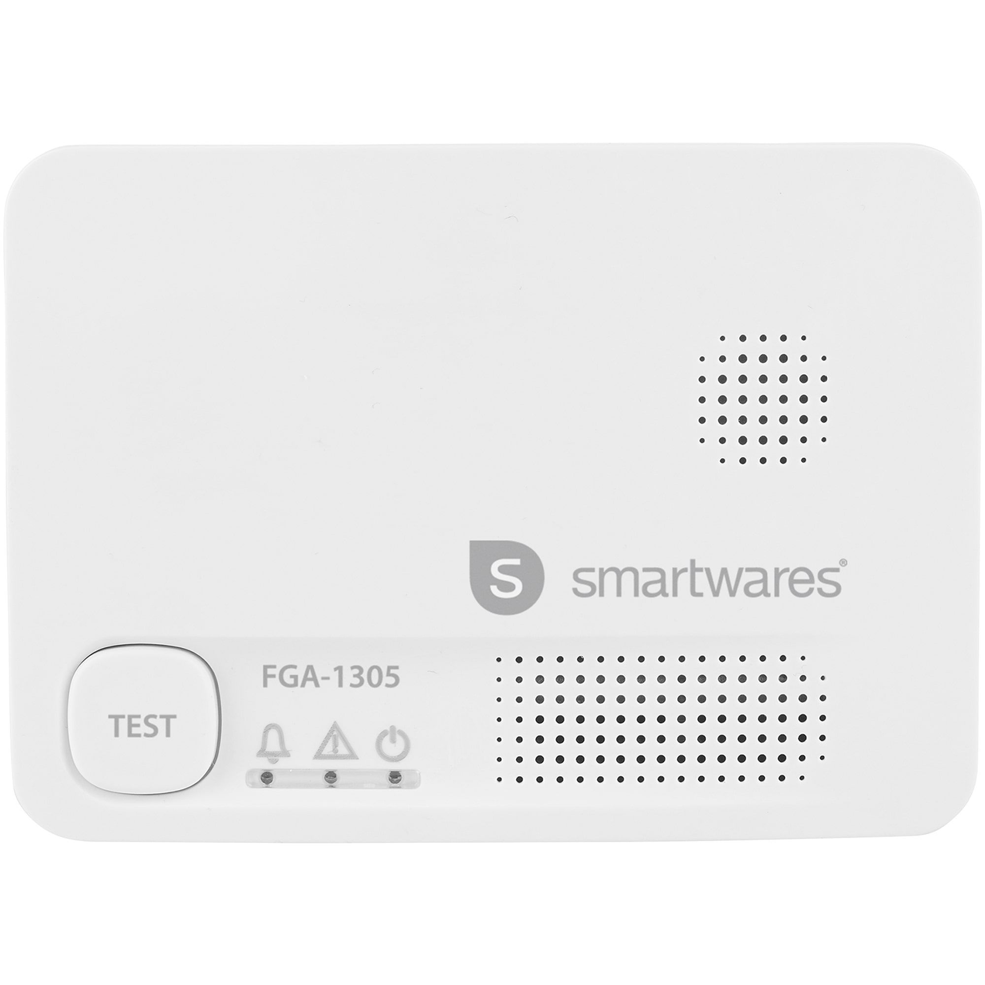Smartwares FGA-13051 Carbon Monoxide Detector, 10 Year Sensor, Test Button, Batteries included