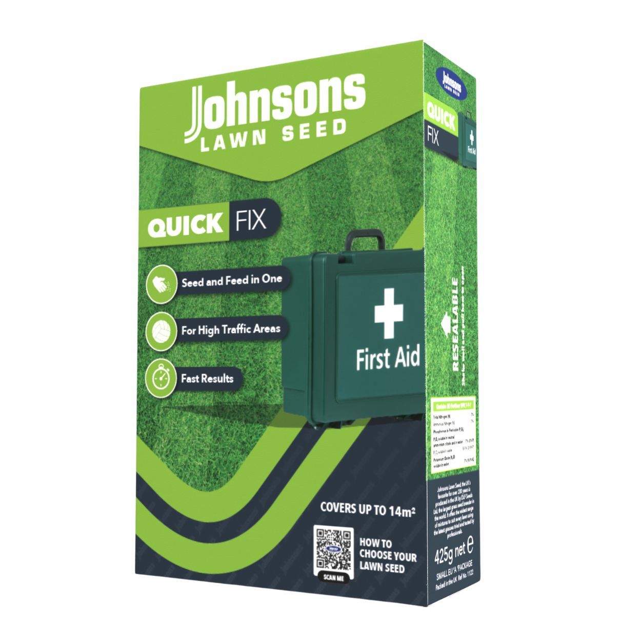 Johnsons Quickfix with Growmore 425g