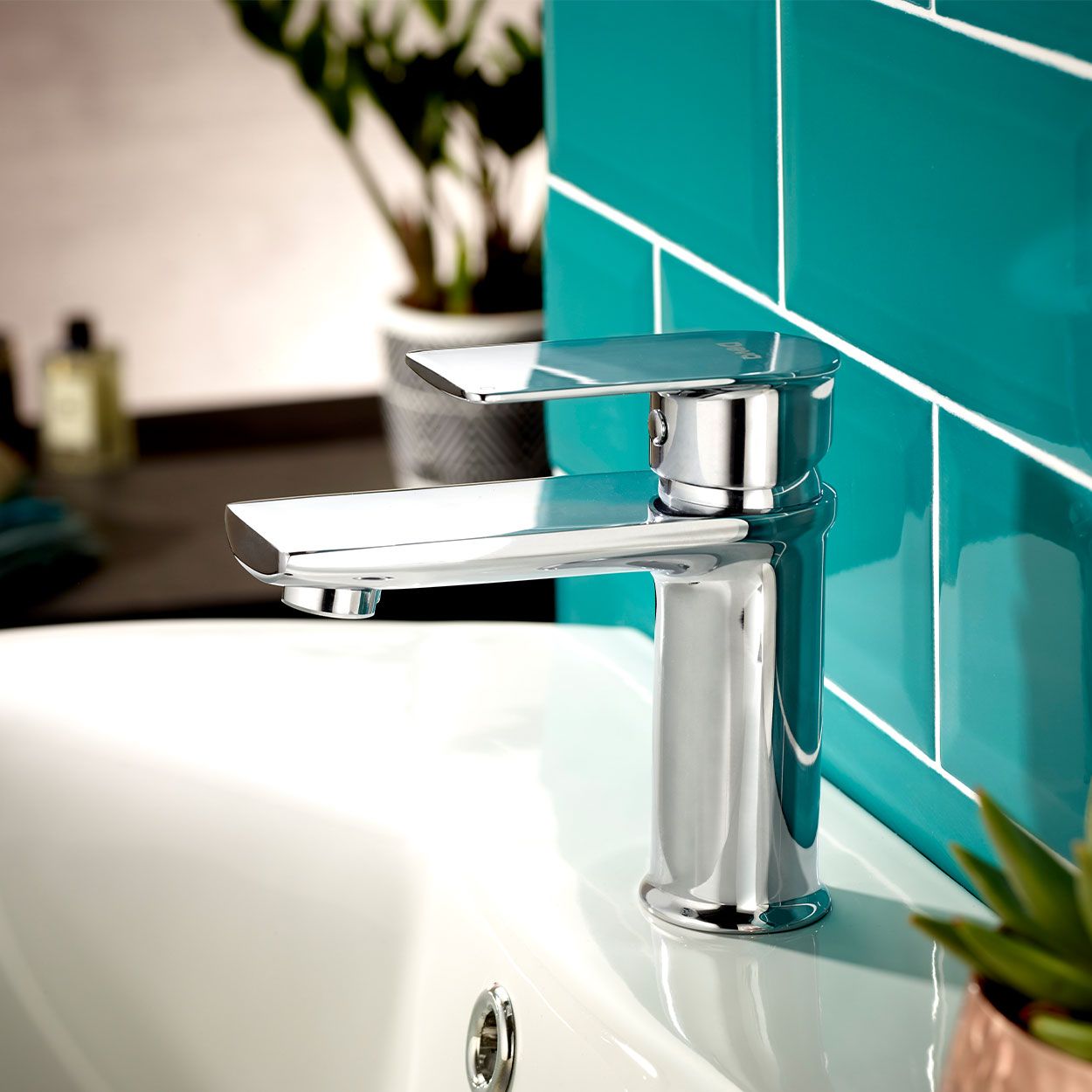 Zonos Basin Mixer & Press Top Waste