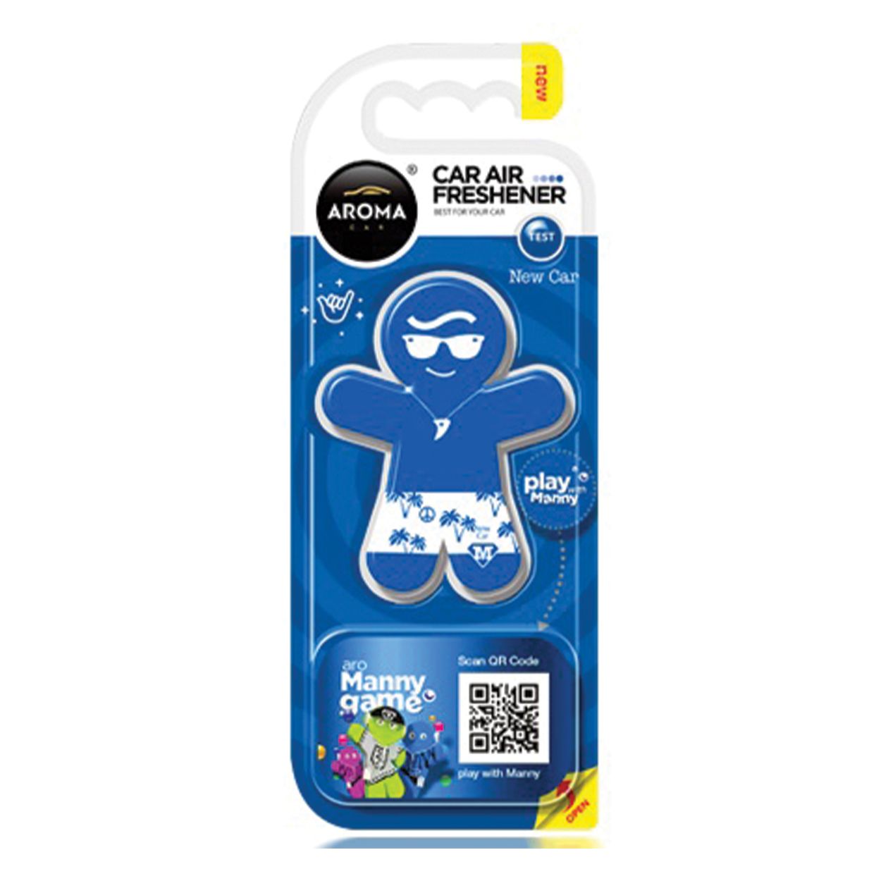 Aroma Manny Vent New Car Air Freshener
