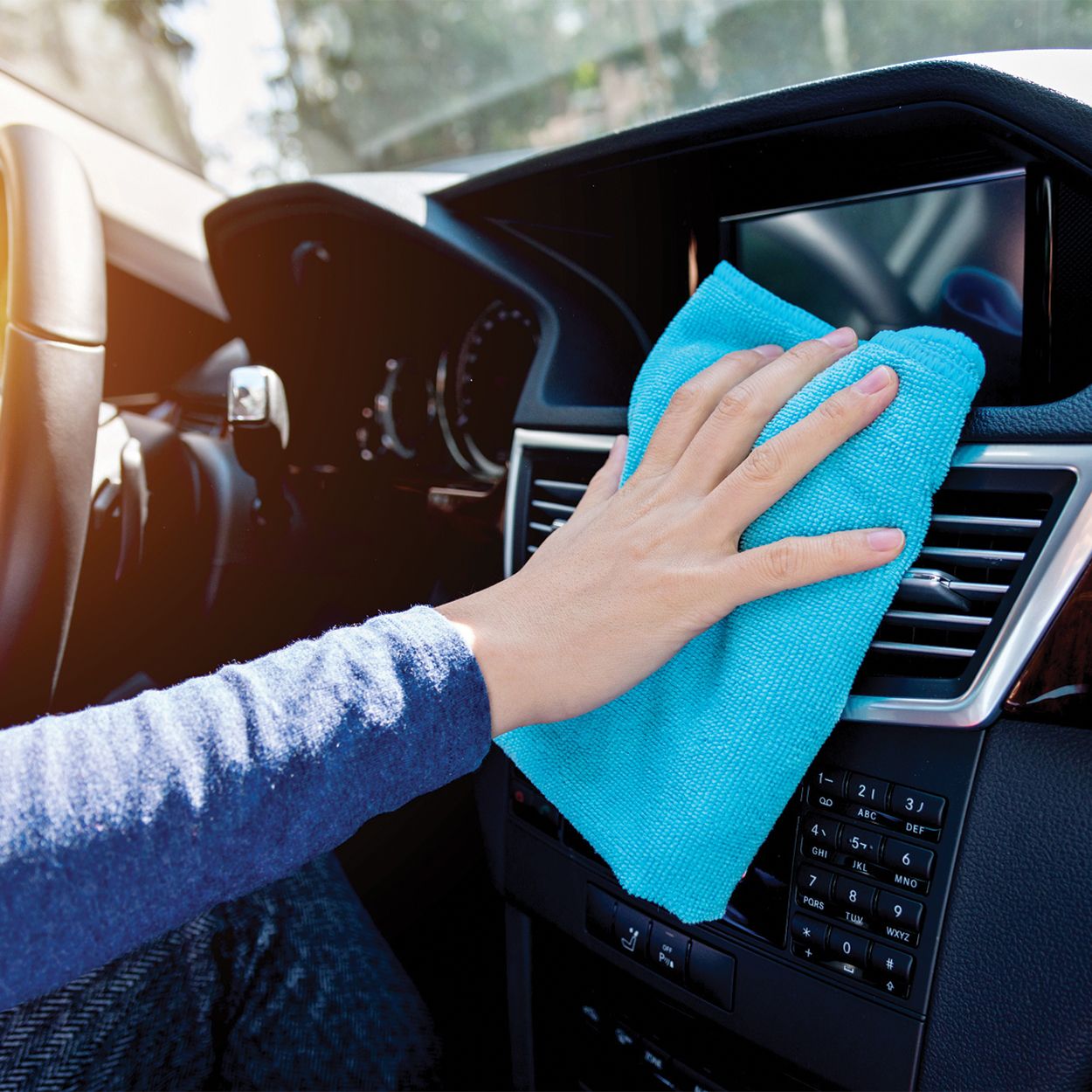 Turtle Wax Assorted Microfibre Cloths - 4 Pack