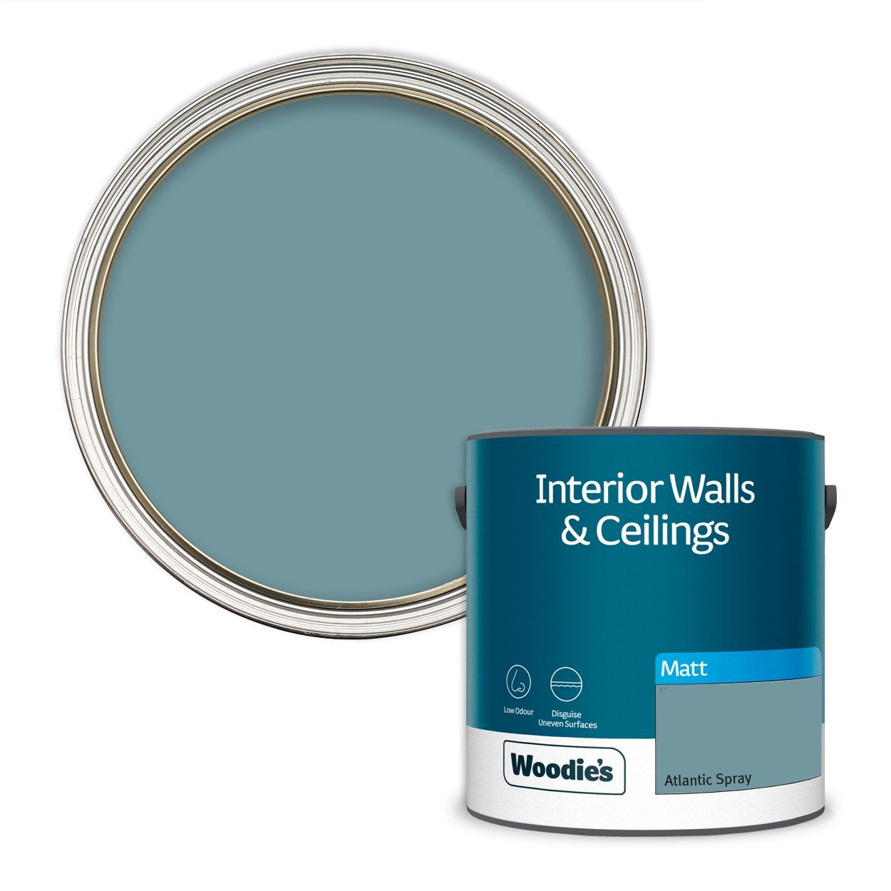 Woodie's Vinyl Matt Atlantic Spray 2.5Ltr