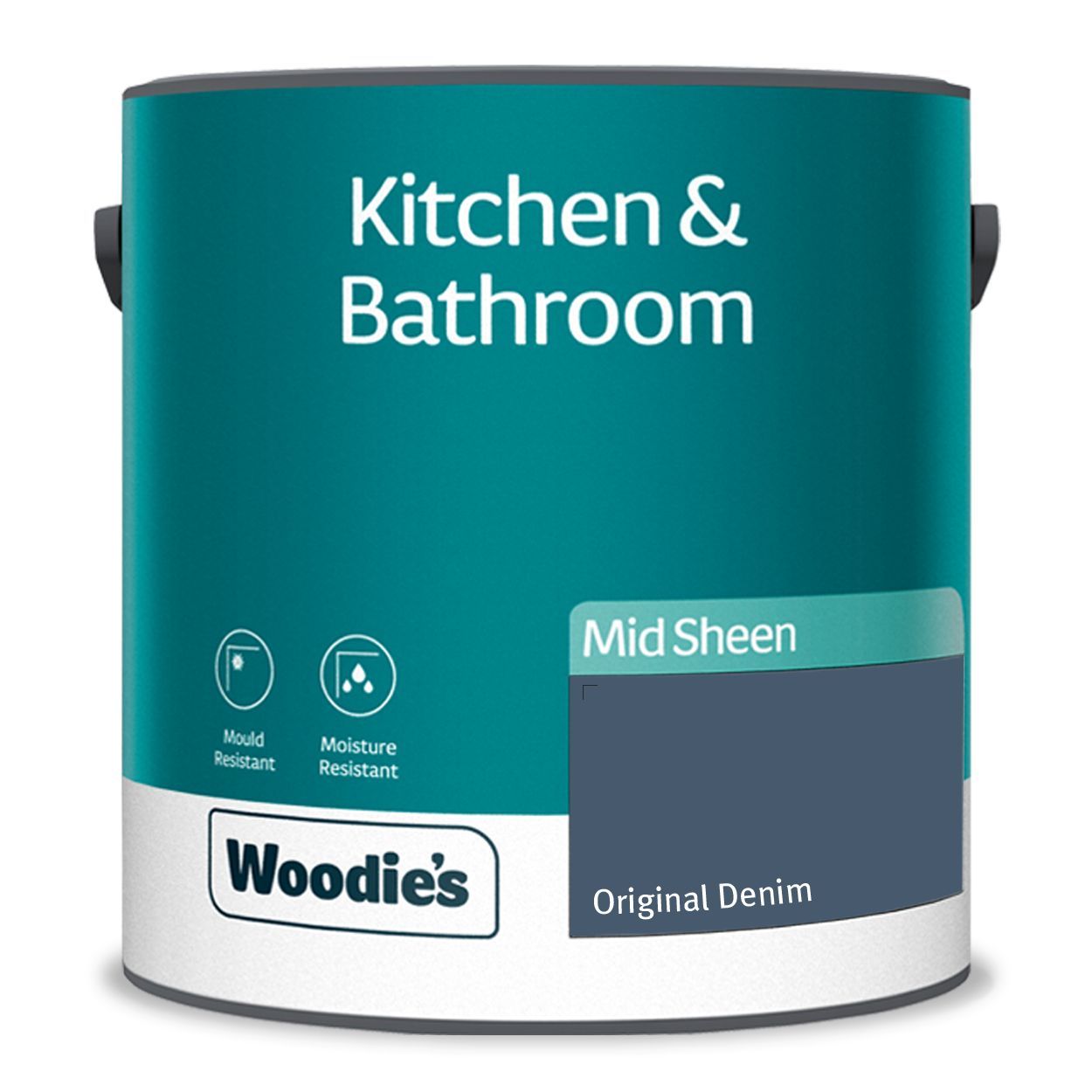 Woodie's Kitchen & Bathroom Original Denim 2.5Ltr