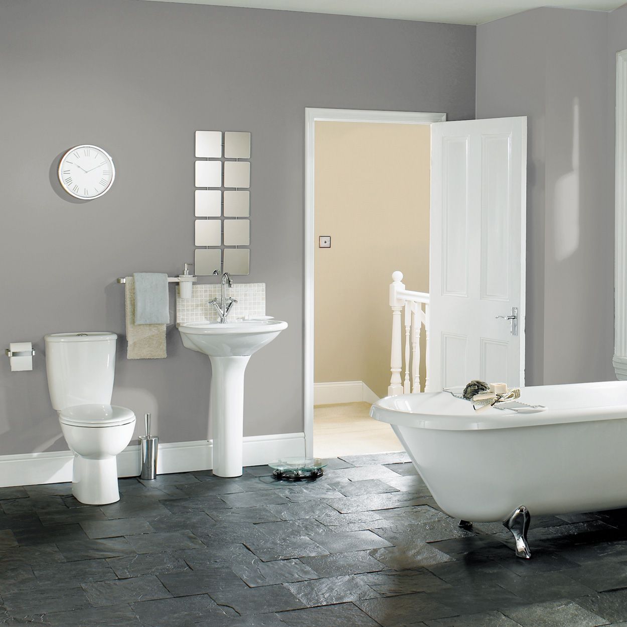 Woodie's Kitchen & Bathroom Grey Stones 2.5Ltr