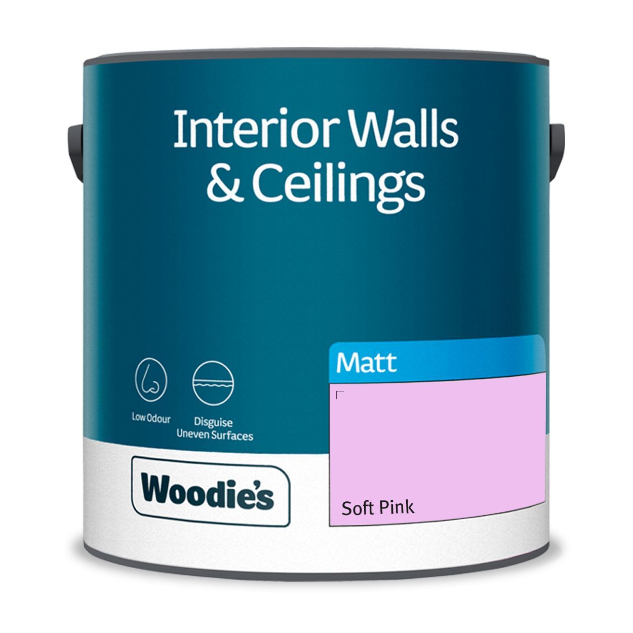 Woodie's Vinyl Matt Soft Pink 2.5Ltr