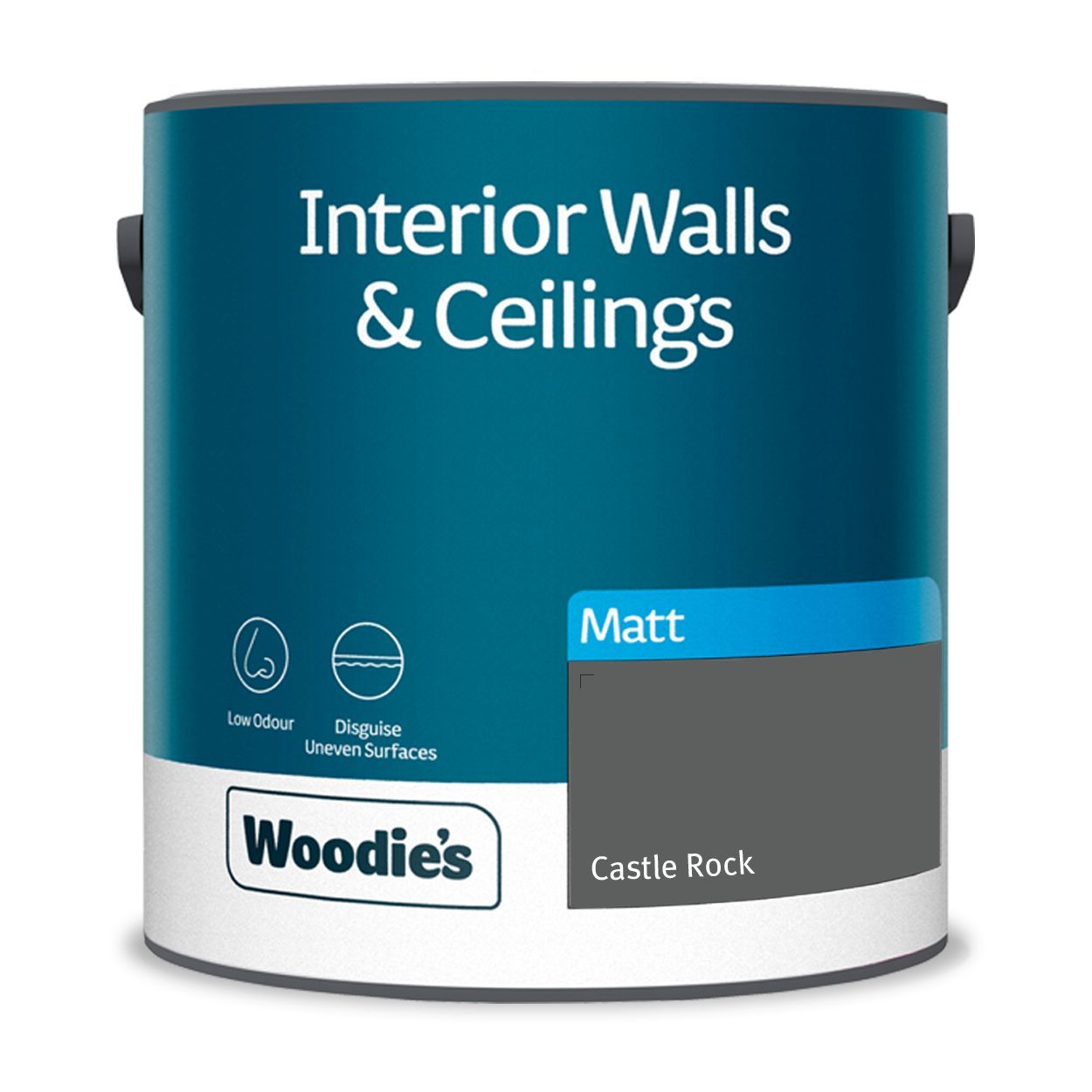 Woodie's Vinyl Matt Castle Rock 2.5Ltr