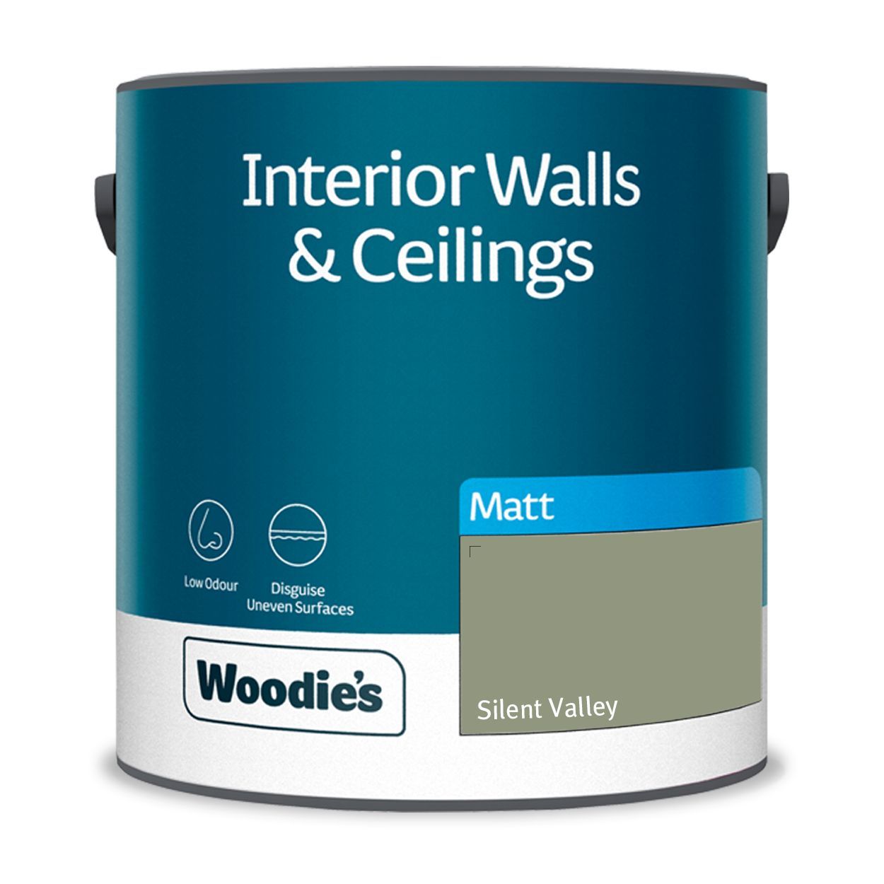 Woodie's Vinyl Matt Silent Valley 2.5Ltr