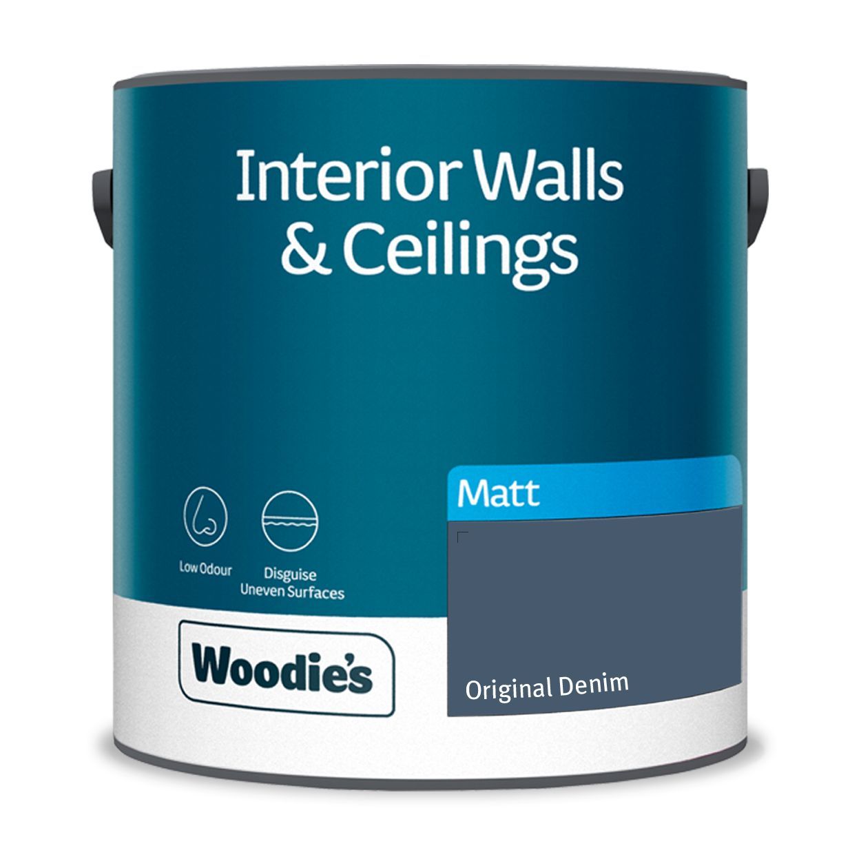 Woodie's Vinyl Matt Original Denim 2.5Ltr