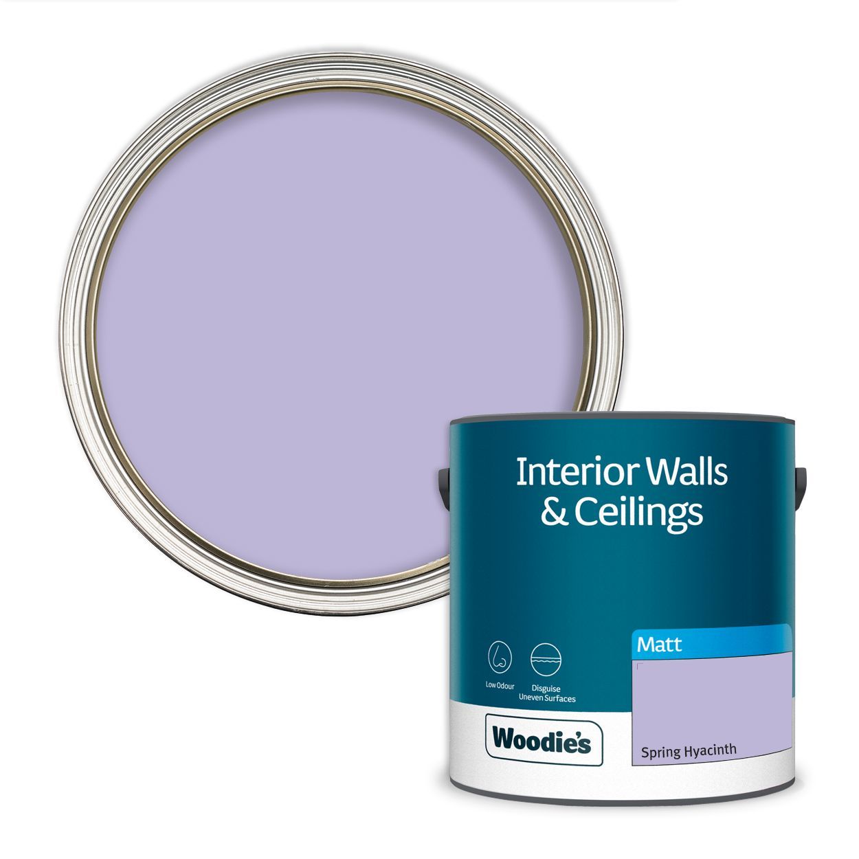 Woodie's Vinyl Matt Spring Hyacinth 2.5Ltr