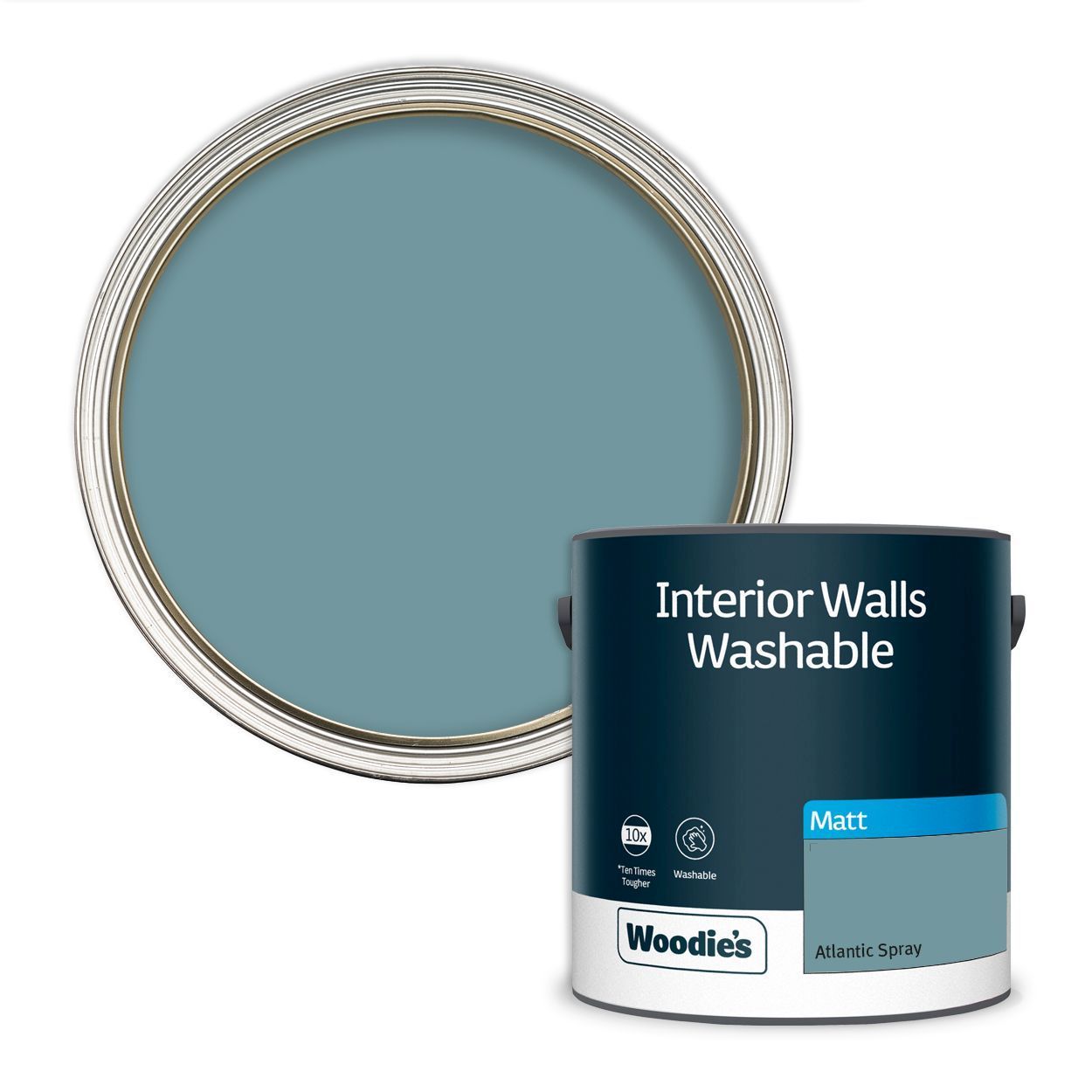 Woodie's Washable Matt Atlantic Spray 2.5Ltr