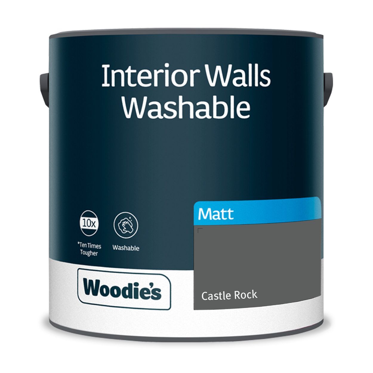 Woodie's Washable Matt Castle Rock 2.5Ltr