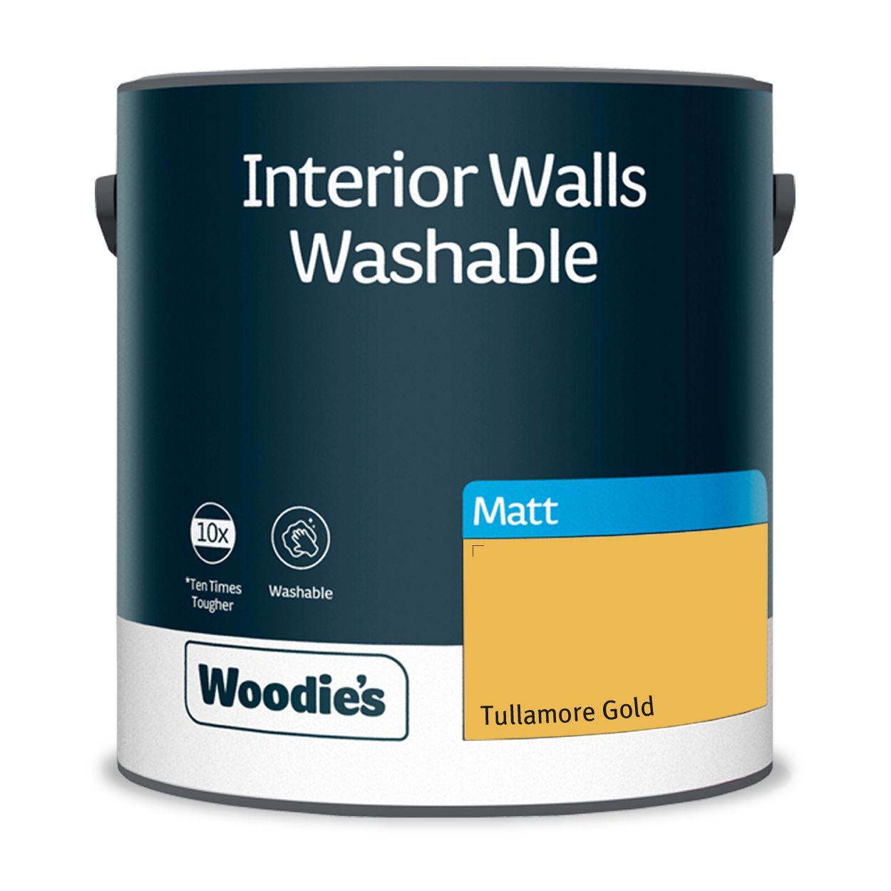 Woodie's Washable Matt Tullamore Gold 2.5Ltr