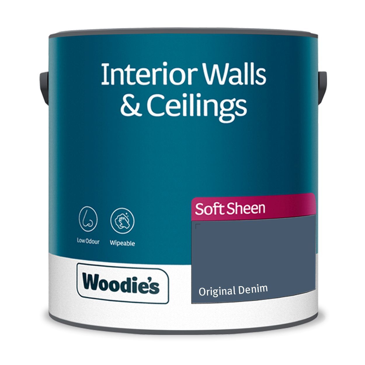 Woodie's Vinyl Soft Sheen Original Denim 2.5Ltr