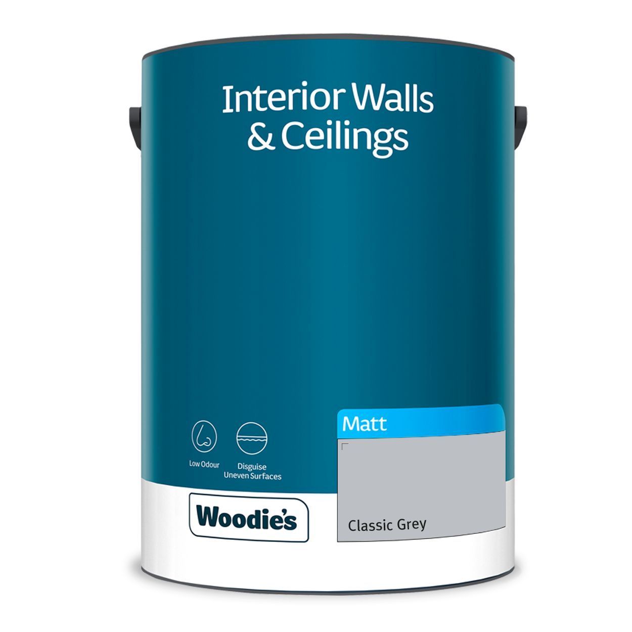 Woodie's Vinyl Matt Classic Grey 5Ltr