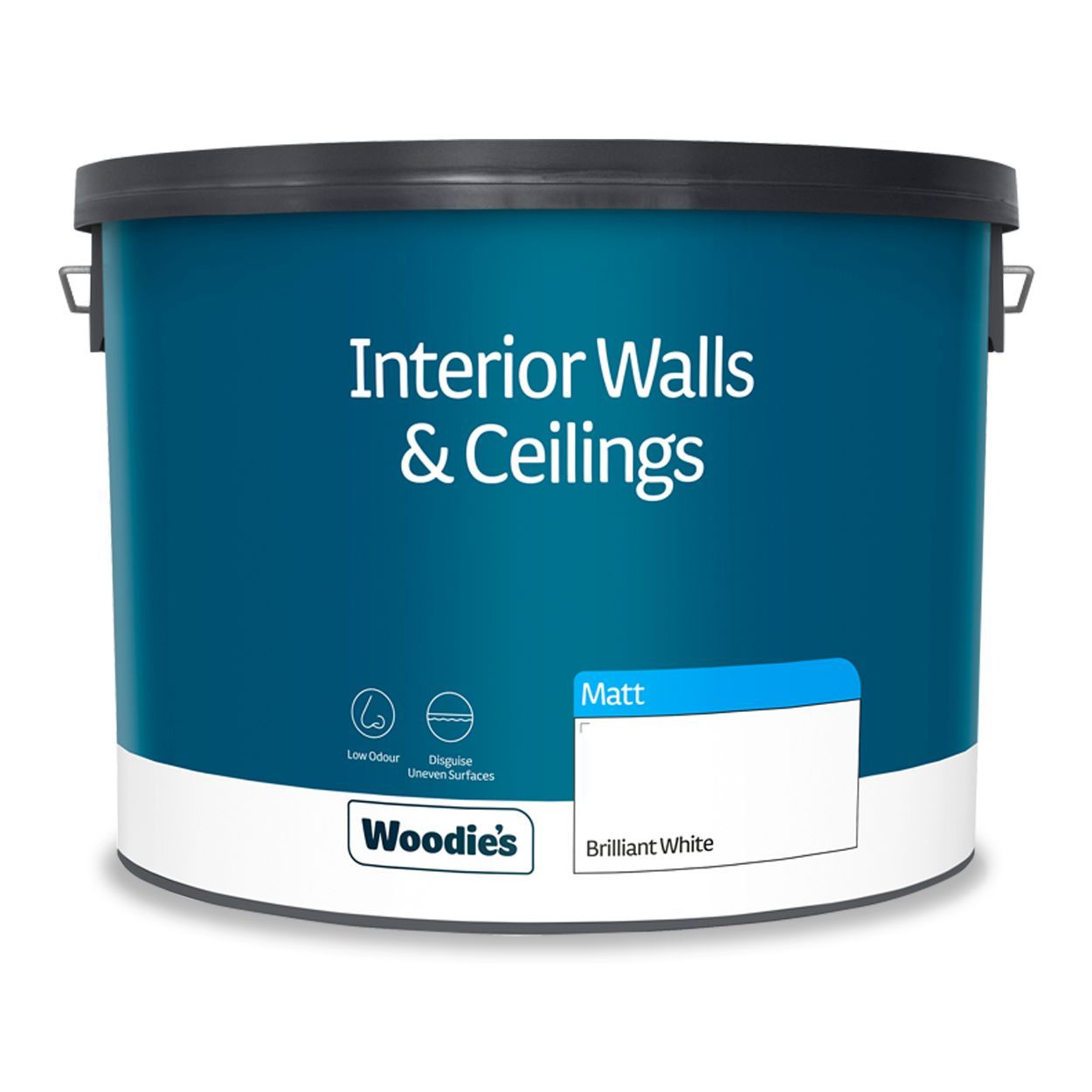Woodie's Vinyl Matt Brilliant White 10Ltr