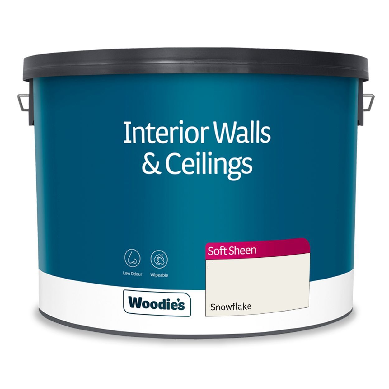 Woodie's Vinyl Soft Sheen Snowflake 10Ltr