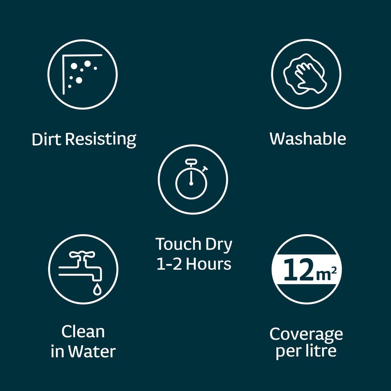 Woodie's Vinyl Soft Sheen Snowflake 10Ltr