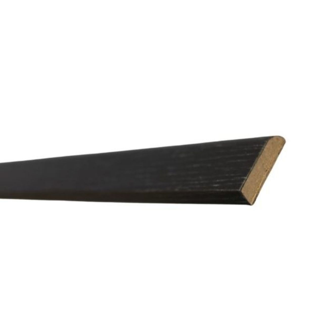 TROJAN S/A BEADING FLAT 25X6MM BLACK 2.4M