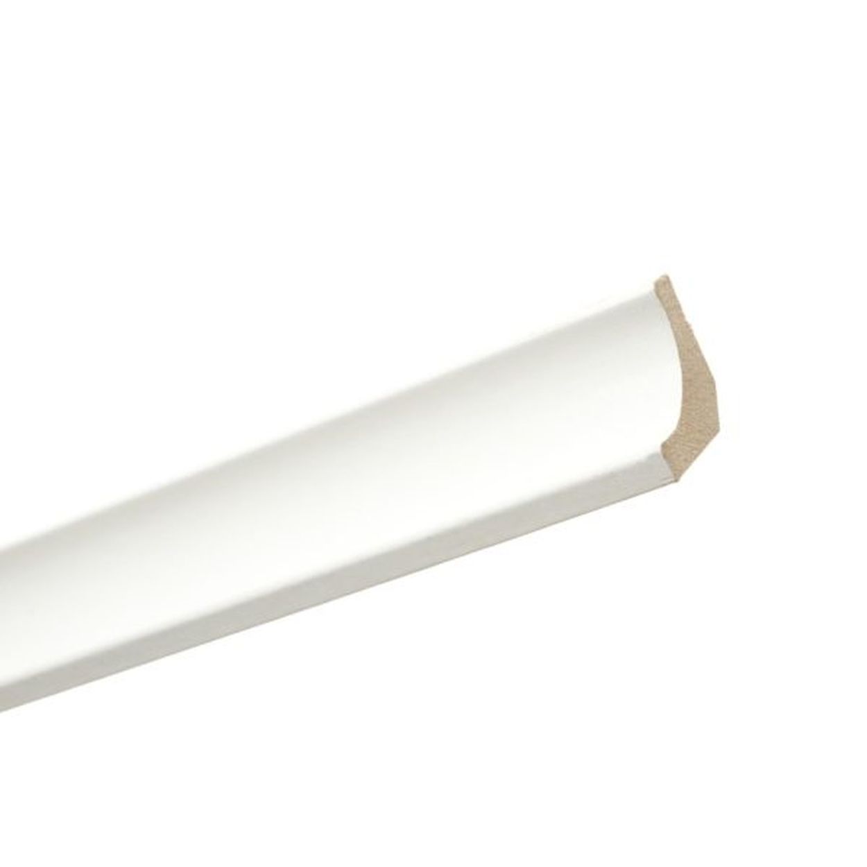 TROJAN JUMBO SCOTIA BEADING 20X20MM 2.4M WHITE