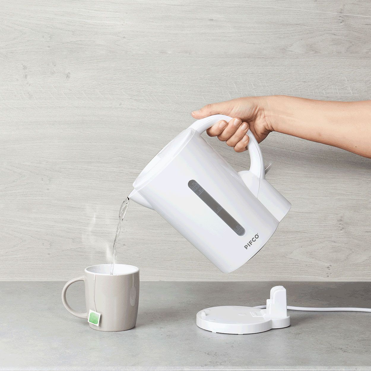 Pifco Kettle 1.7 Litre White