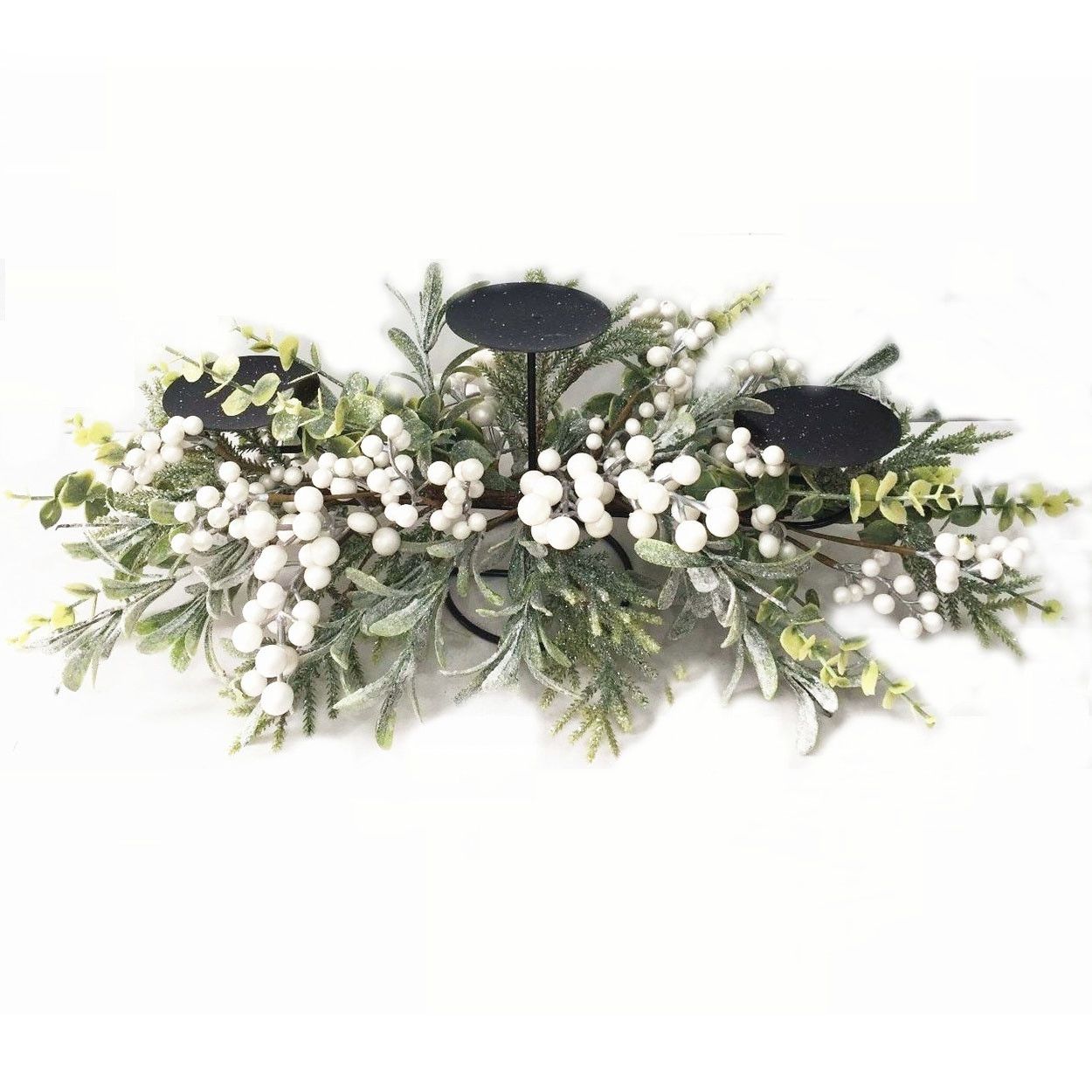 Natural Snowberry Candleholder 76cm