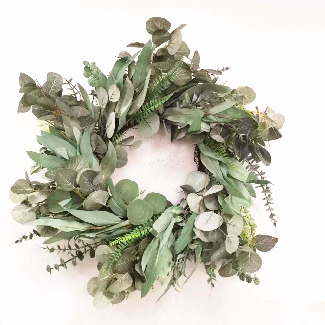 Natural Fern Wreath 60cm