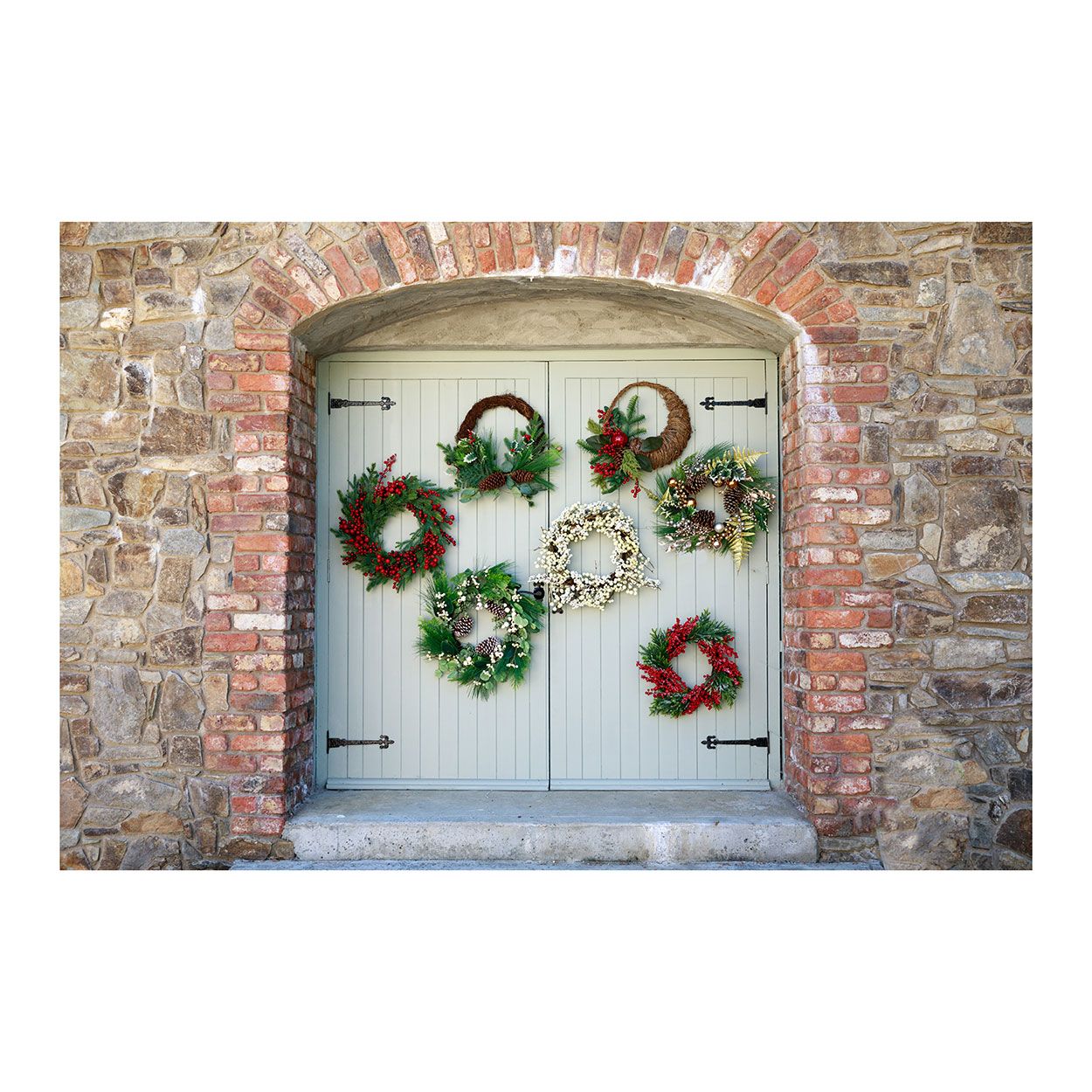 Natural Pinecone Twig Wreath 60cm