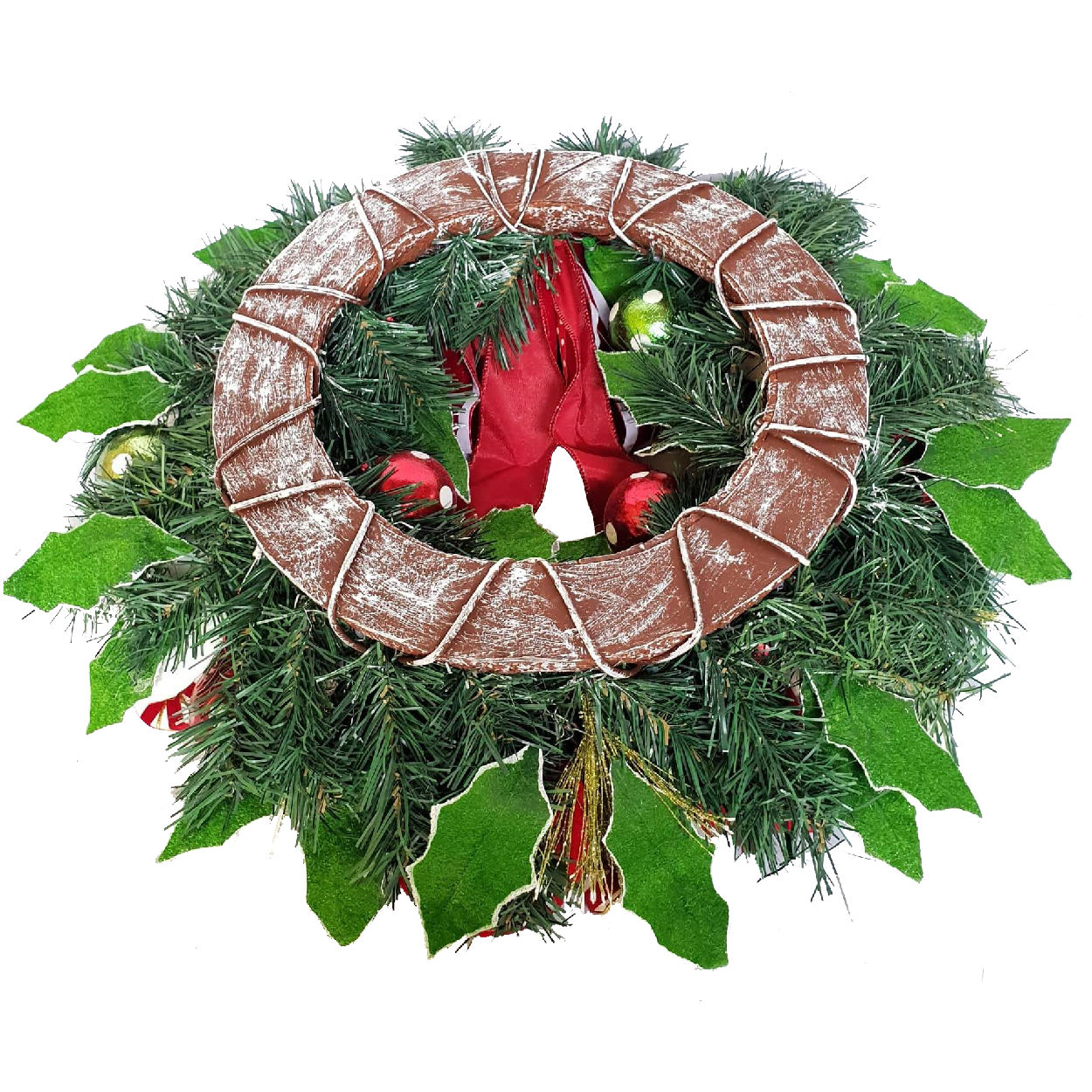Peppermint Wreath