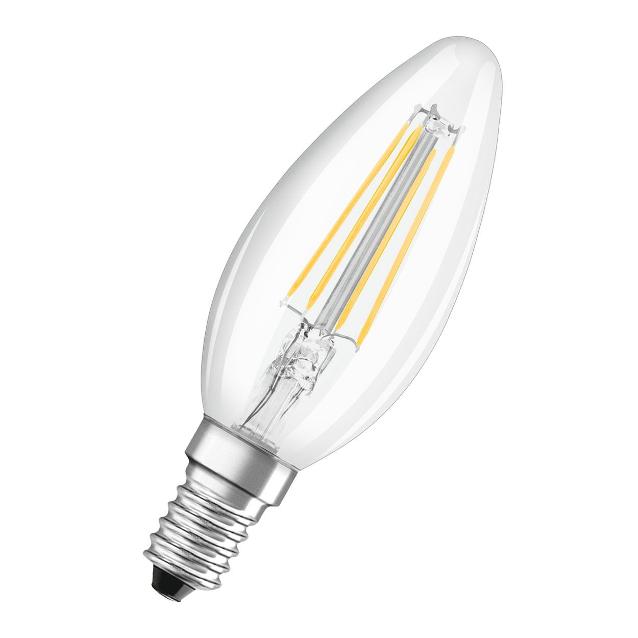 Osram 6W (60W) E14 Led Candle Clear Filament