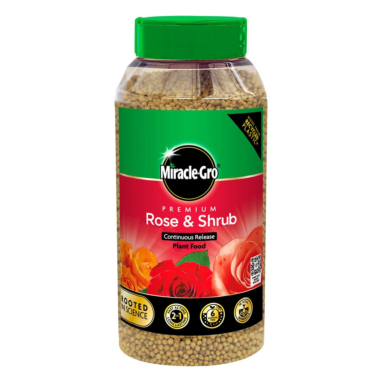 Miracle Gro Slow Release Rose and Shrub Food 900g