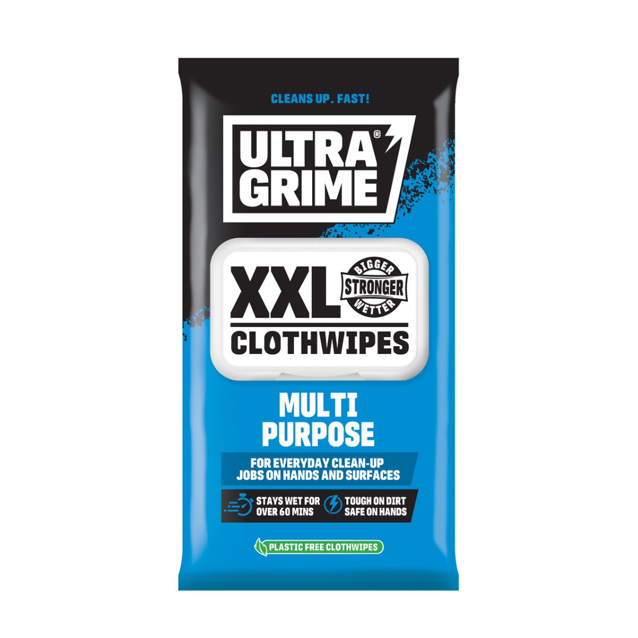 Multi-Purpose Natural Solvent Xxl+ Clothwipes 40Pk