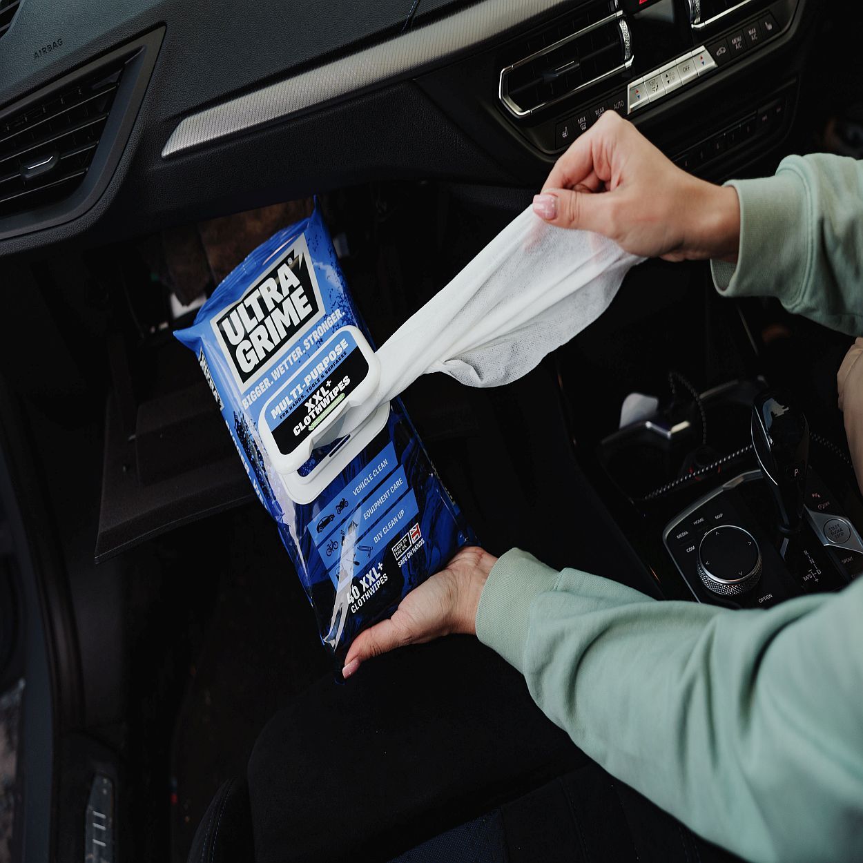 Multi-Purpose Natural Solvent Xxl+ Clothwipes 40Pk