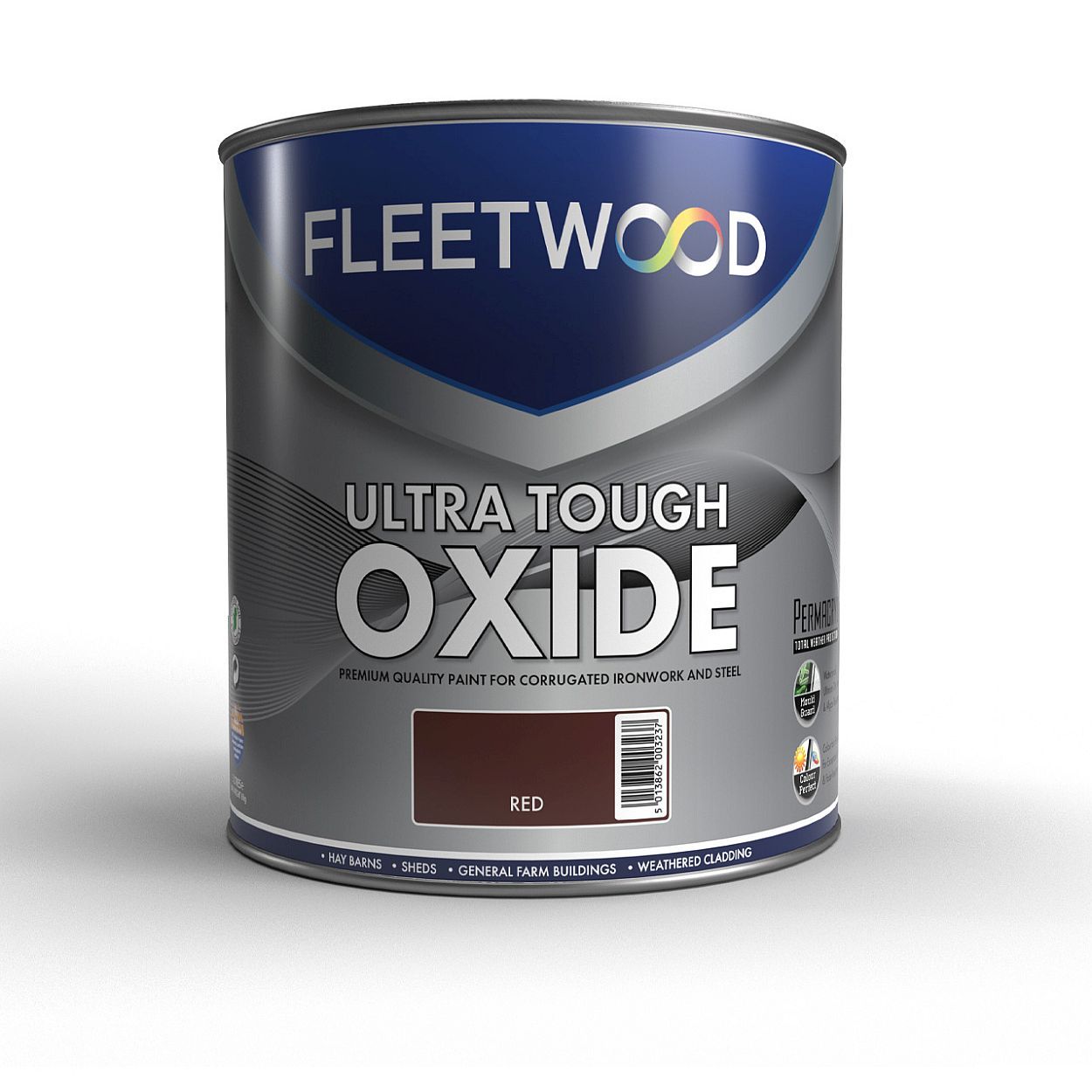 Fleetwood Ultra Tough Oxide Red 5Ltr