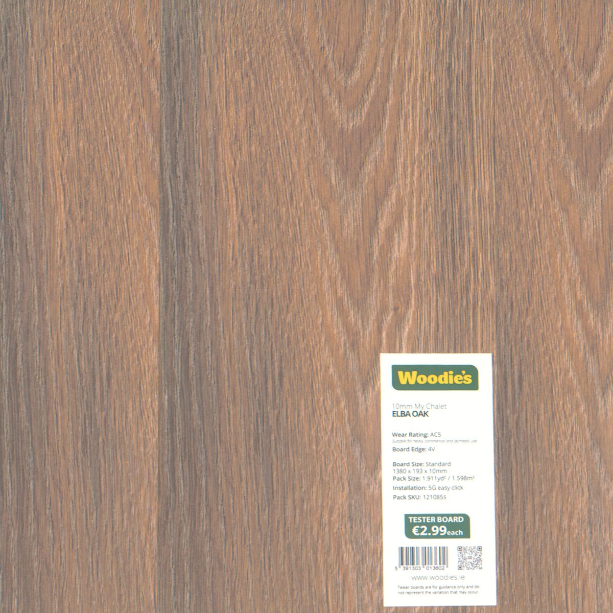 Tester 10mm Elba Oak 