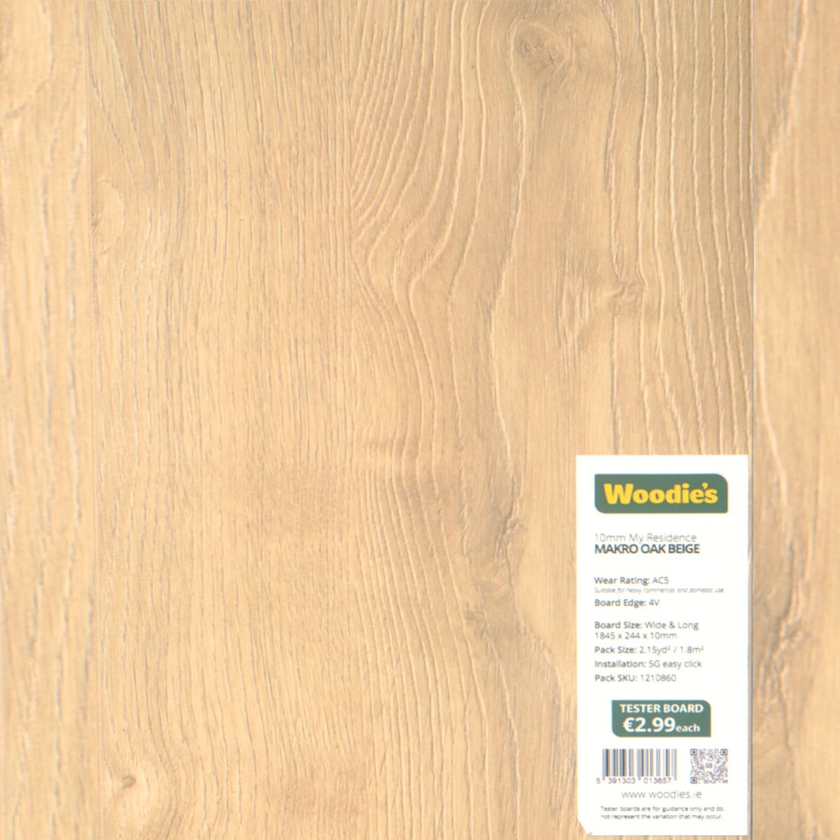 Tester 10mm Makro Oak Beige