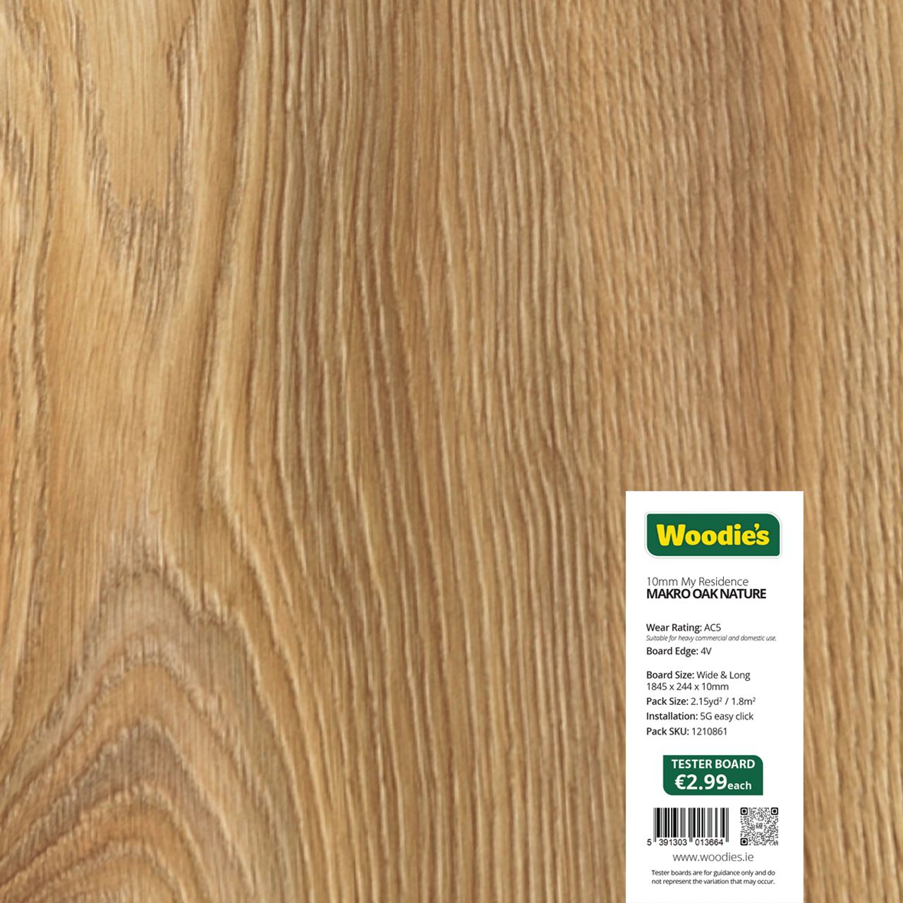 Tester 10mm Makro Oak Nature 