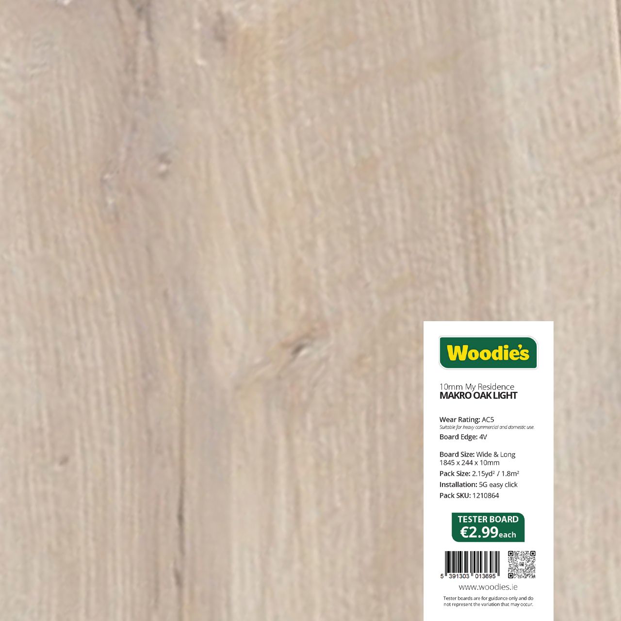 Tester 10mm Makro Oak Light