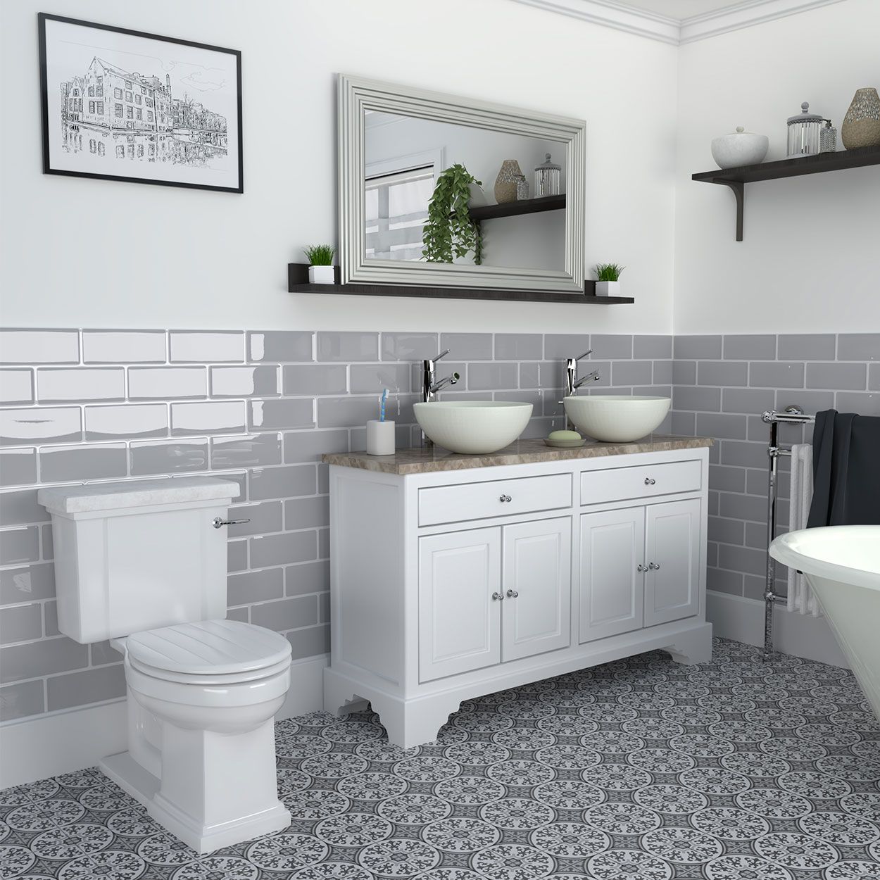 Bemis Cottage Toilet Seat White