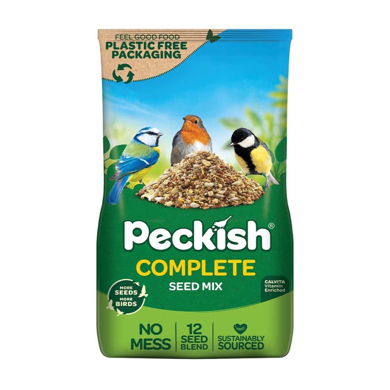 Peckish Complete 12.75kg (Paper)