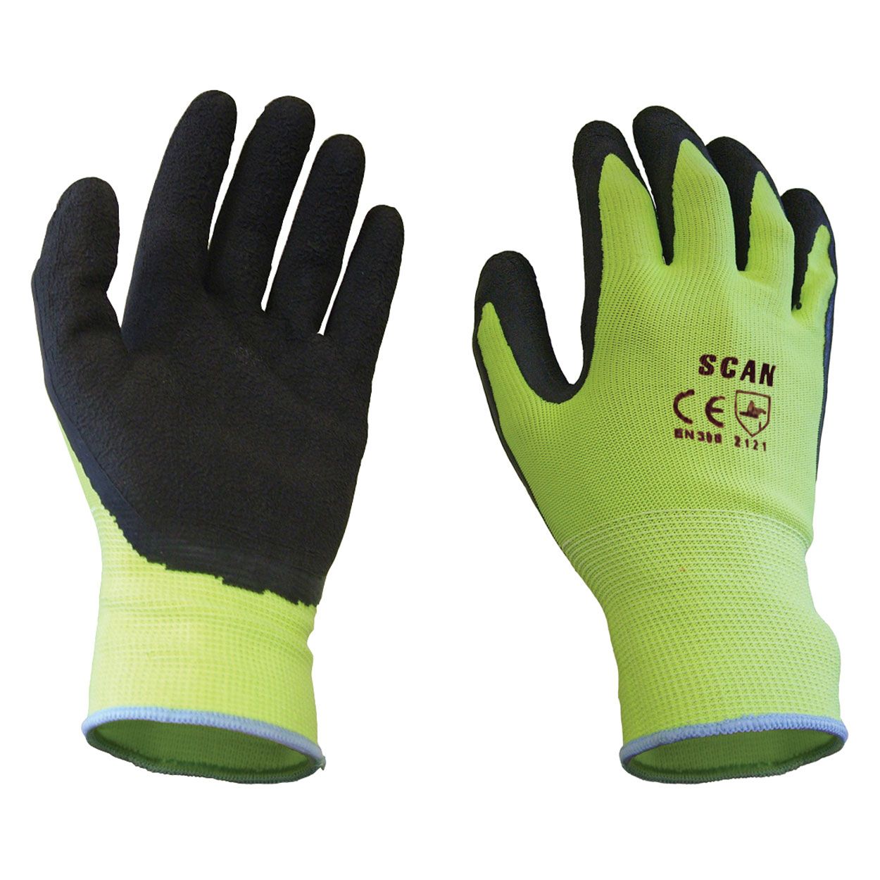 Latex Foam Gloves - Extra Large