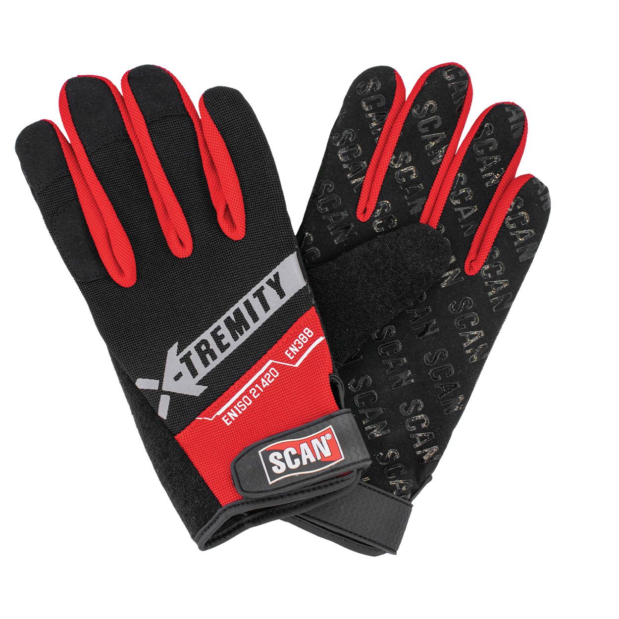 Touch Screen Work Gloves - Large