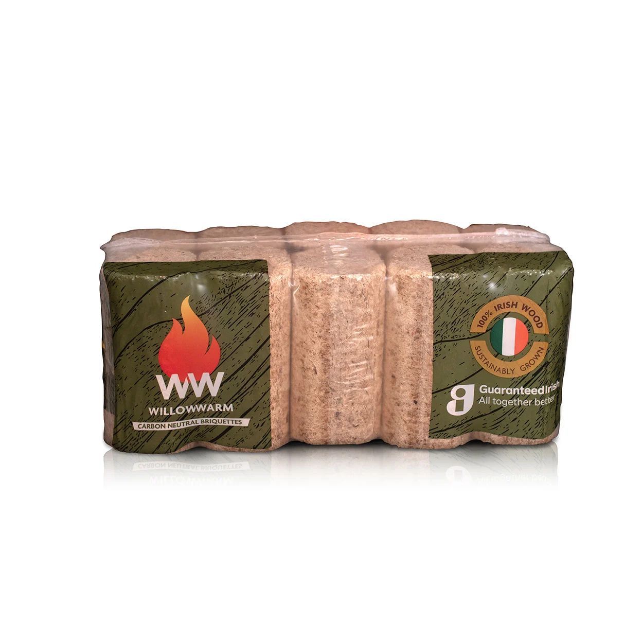 WillowWarm Briquettes 10 Pack