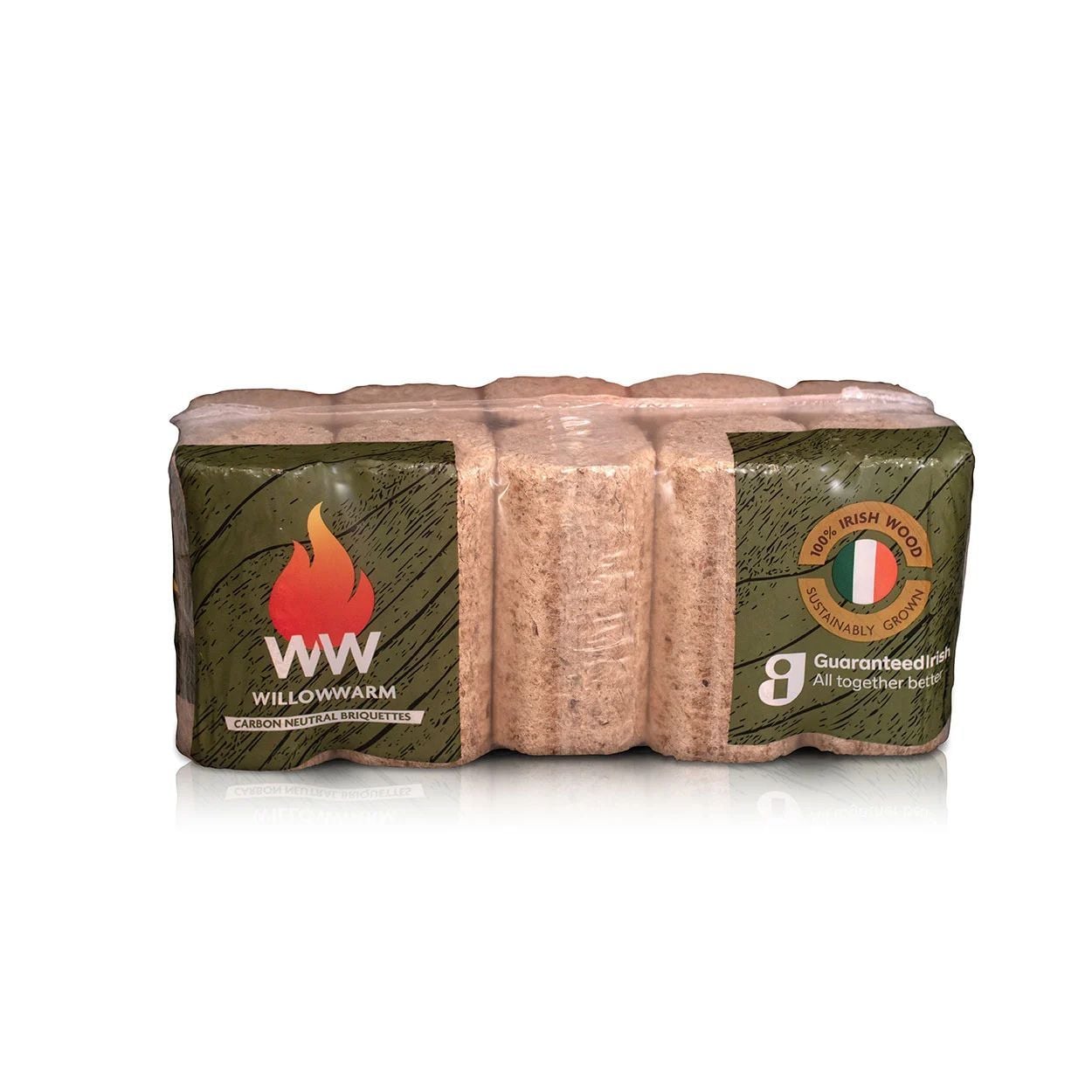 WillowWarm Briquettes 10 Pack
