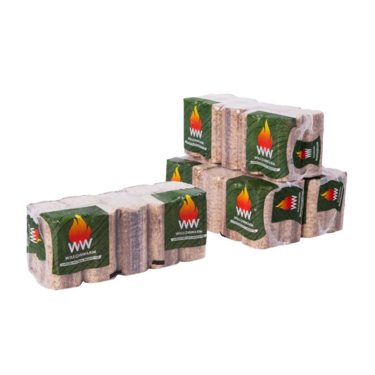 WillowWarm Briquettes 10 Pack