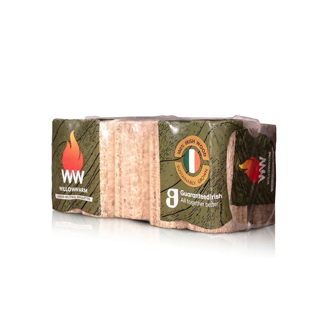 WillowWarm Briquettes 10 Pack