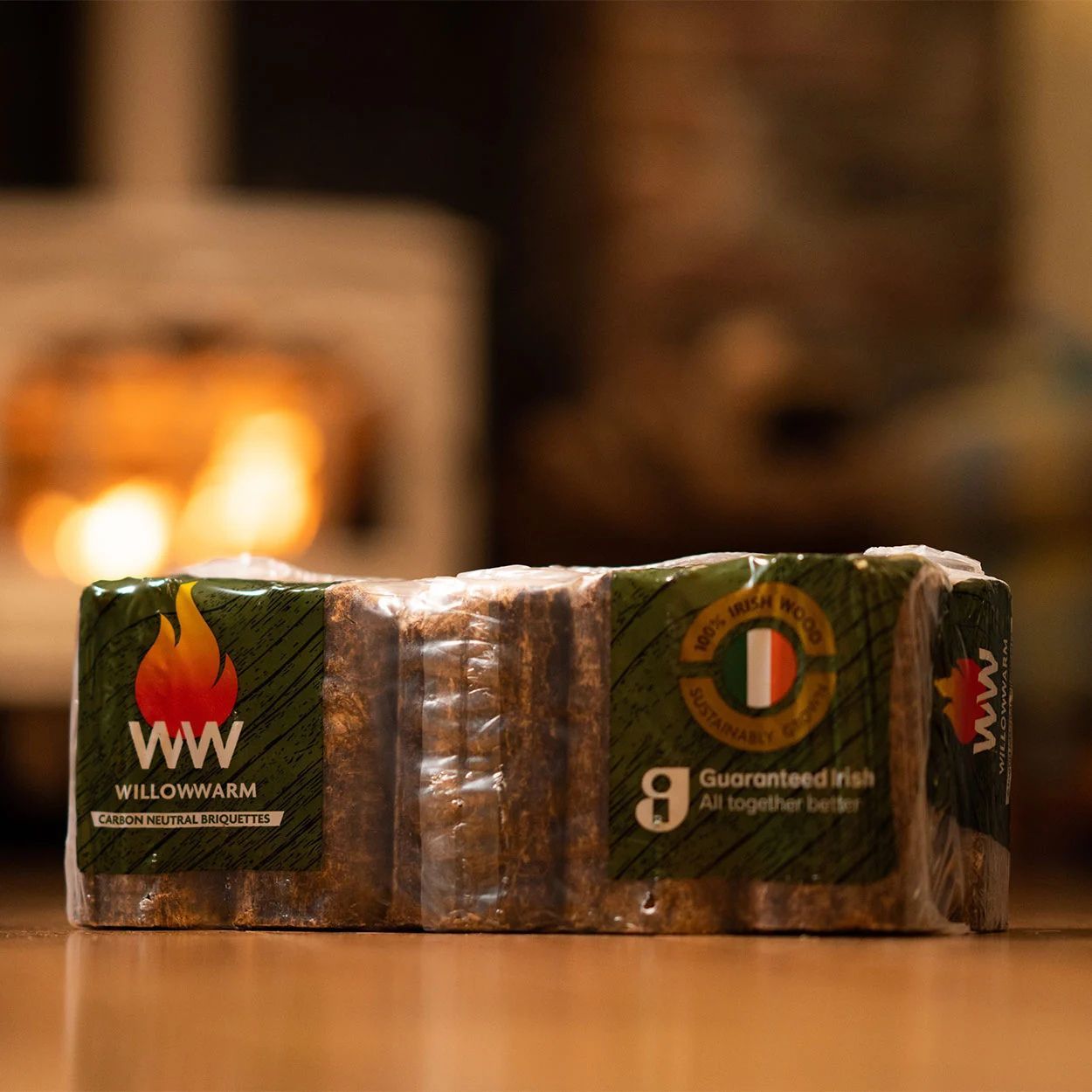 WillowWarm Briquettes 10 Pack