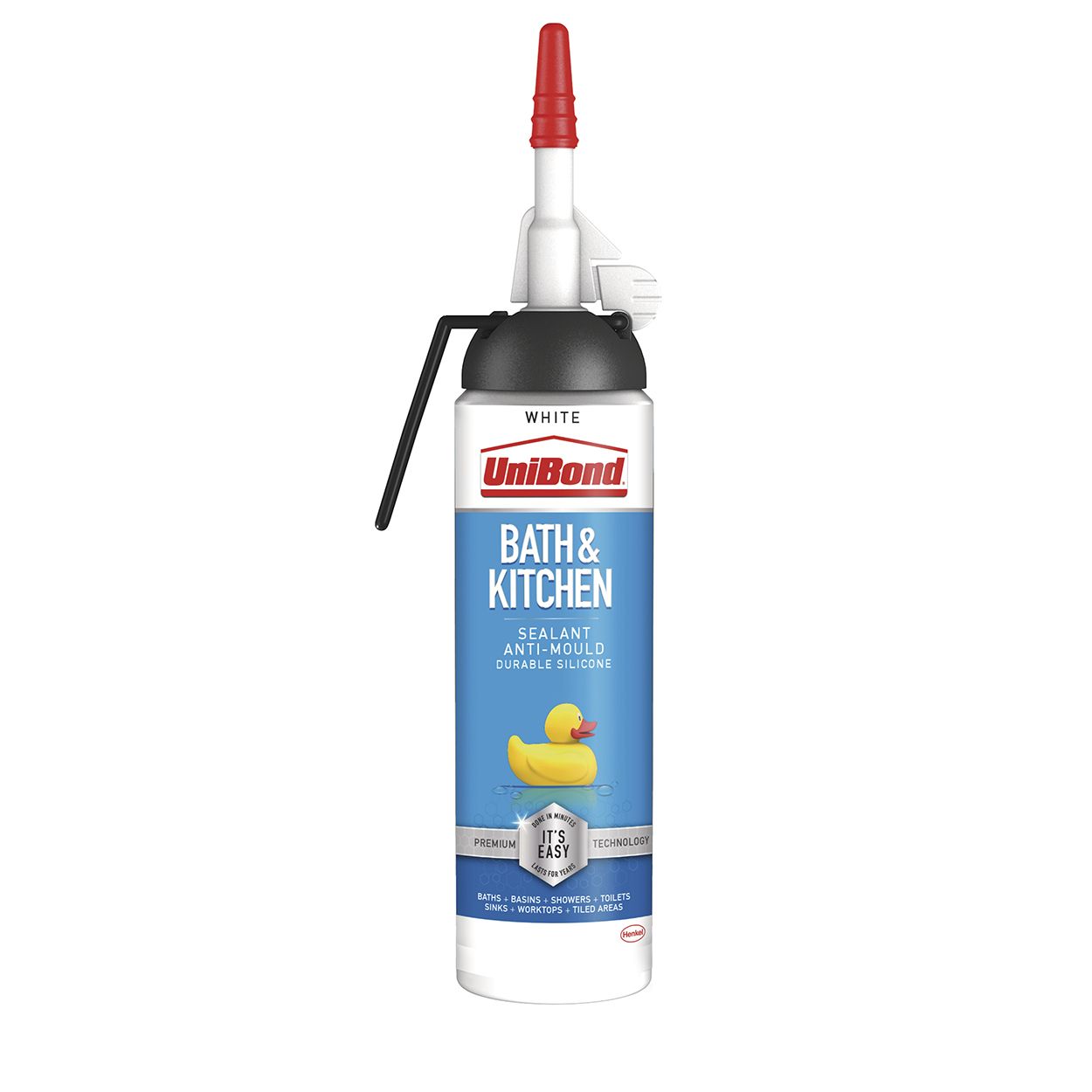 UniBond Bath & Kitchen Sealant White Easy Pulse 104g