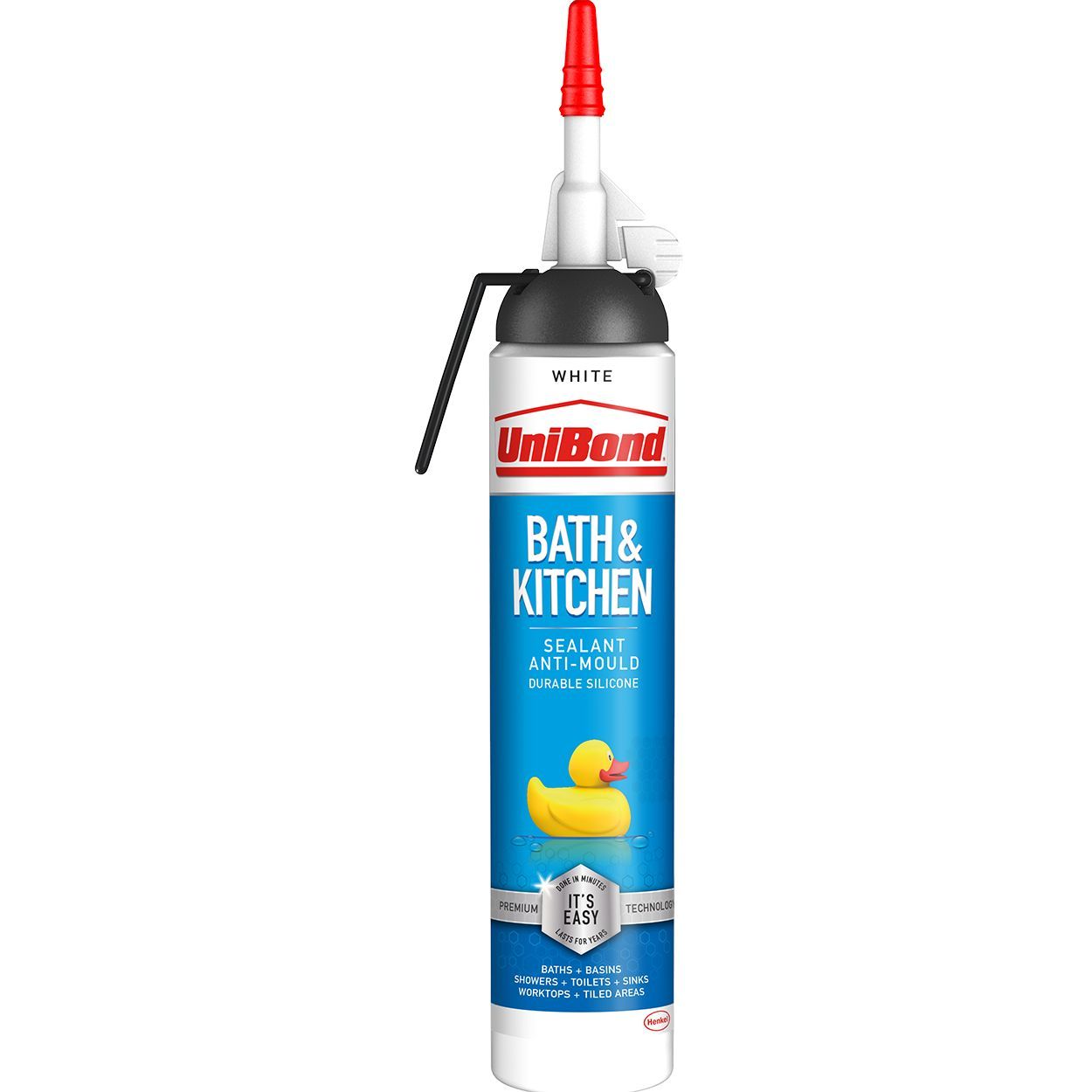 UniBond Bath & Kitchen Sealant White Easy Pulse 208g